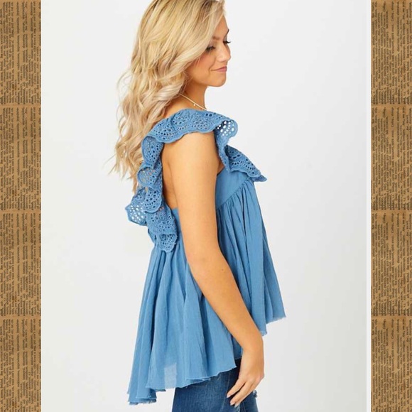 nwt! altar’d state blue top - Picture 5 of 6
